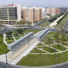 Parada del TRAM en Alicante